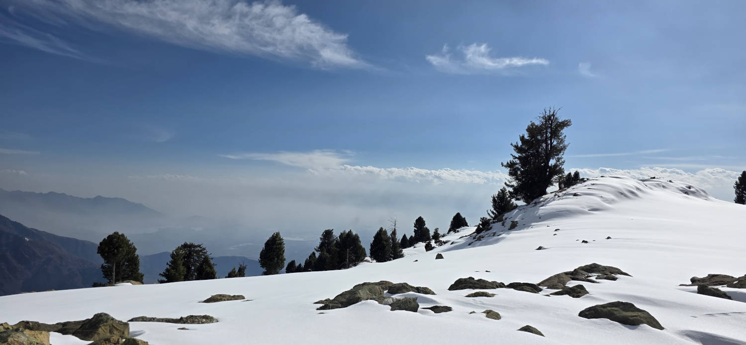 meadow and clouds-Mohanmarg